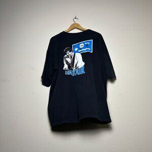 VTG Rick Springfield Graphic  Men XXL Tee Shirt Band Punk Karma Tour Black 90s